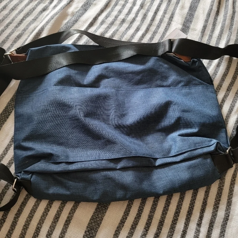Crg Prestige bag, shoulder bag or backpack, denim blue